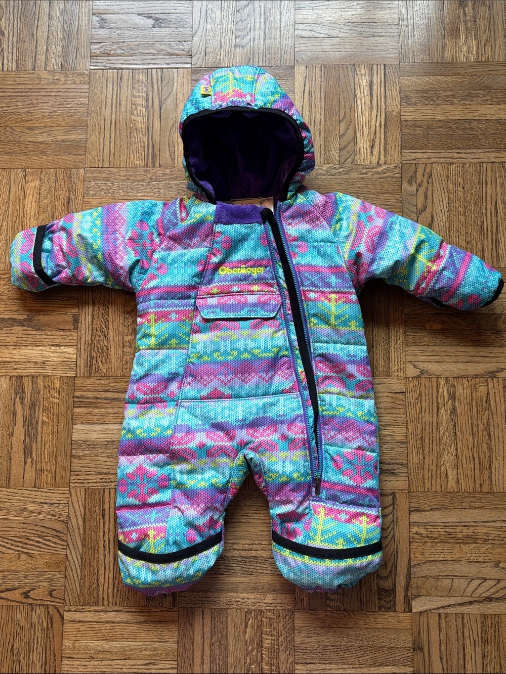 Obermeyer Colorful Patterned Infant Snowsuit